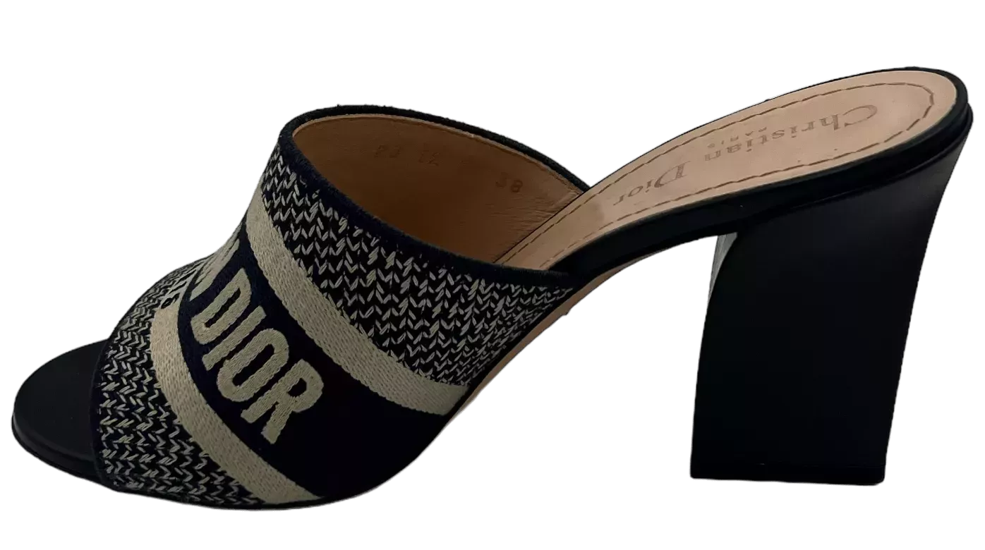 【海外限定！蝶々が可愛い♡】Dior ミュール・ドウェイ 蝶が可愛い♪】Dior☆DWAY ヒール サンダル